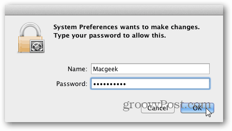 kata sandi sistem mac