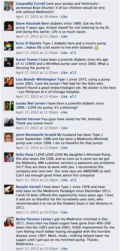 diabetes medtronic cerita komentar facebook pertama