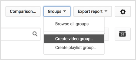 YouTube membuat grup video