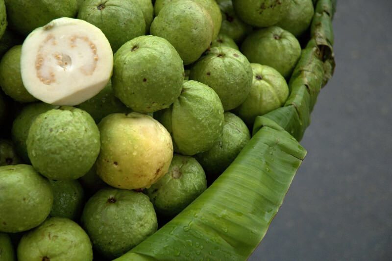 buah guavan mentah 