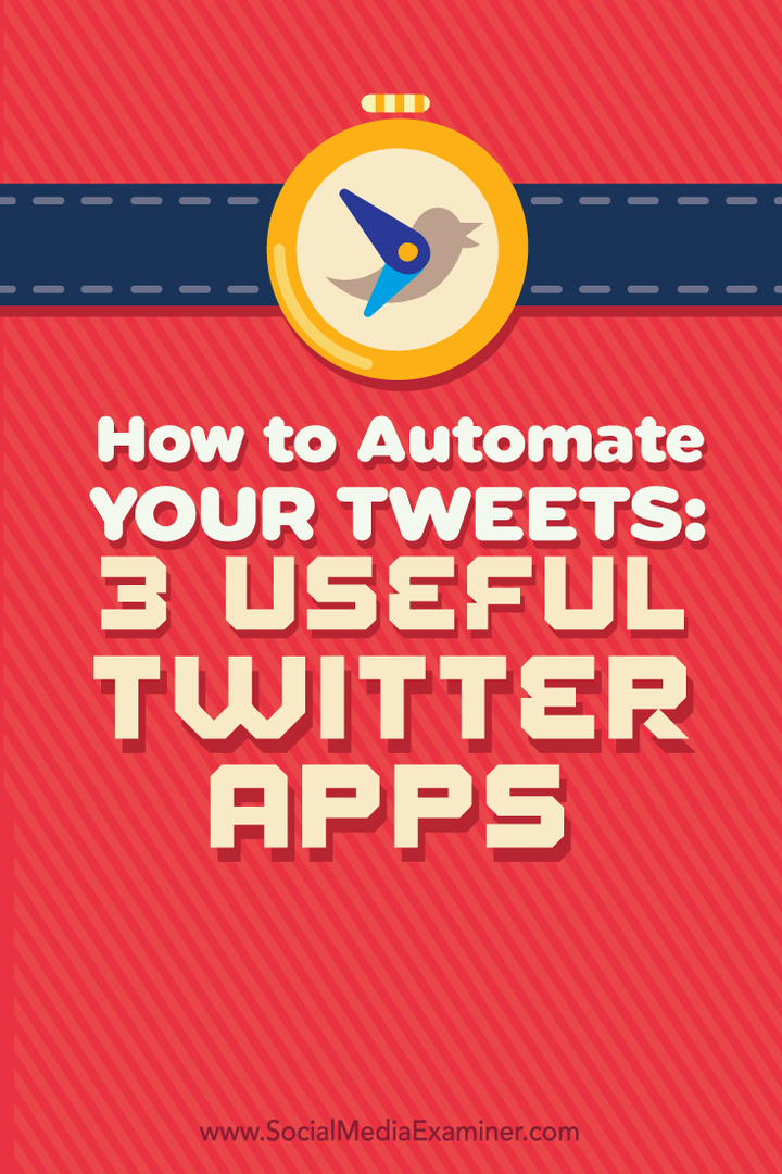 Cara Mengotomatiskan Tweet Anda: 3 Aplikasi Twitter yang Berguna: Pemeriksa Media Sosial