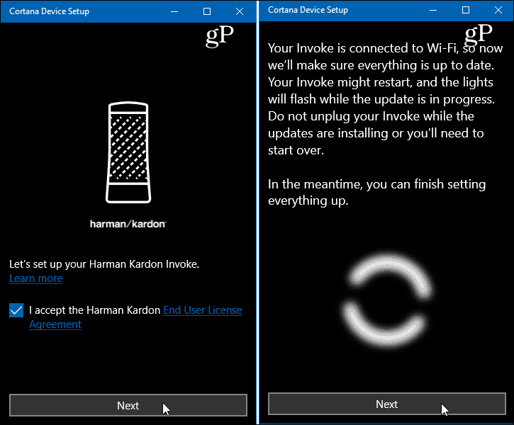 Aplikasi Pengaturan Perangkat Cortana Windows 10