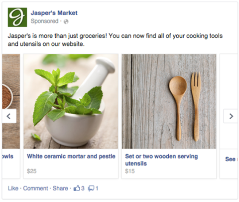 contoh iklan multiproduk facebook