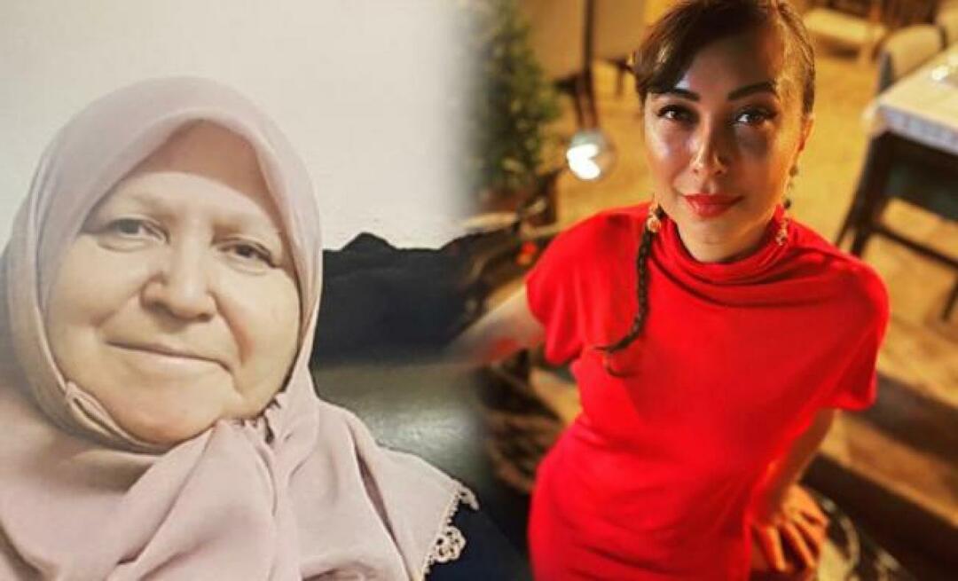 Ibu aktris Canan Hoşgör meninggal!