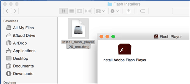 Instal Flash 1