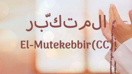 Apa yang dimaksud dengan al-mutakabbir? Al Mutakabbir