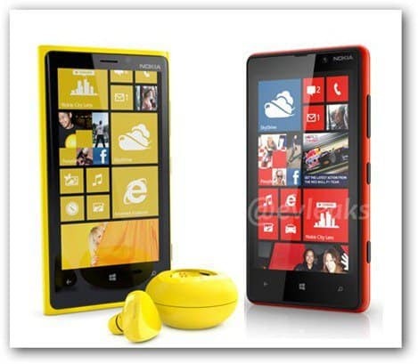 evleaks Lumia 820 Lumia 920 depan