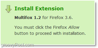 pasang ekstensi firefox multifox