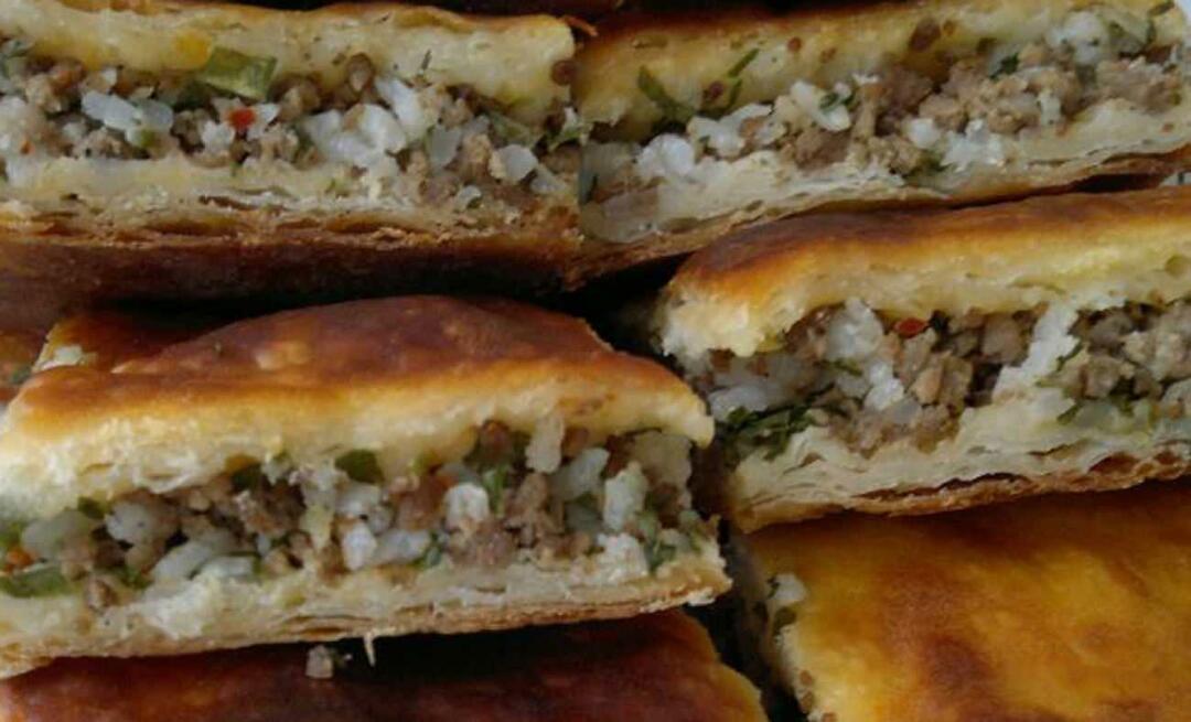 Resep untuk yufkalı bryan! Bagaimana cara membuat yufkali bryan? Hidangan Eskişehir yang terkenal adalah yufkalı büryan