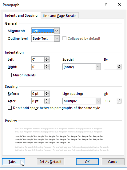 Kata Dialog Paragraf