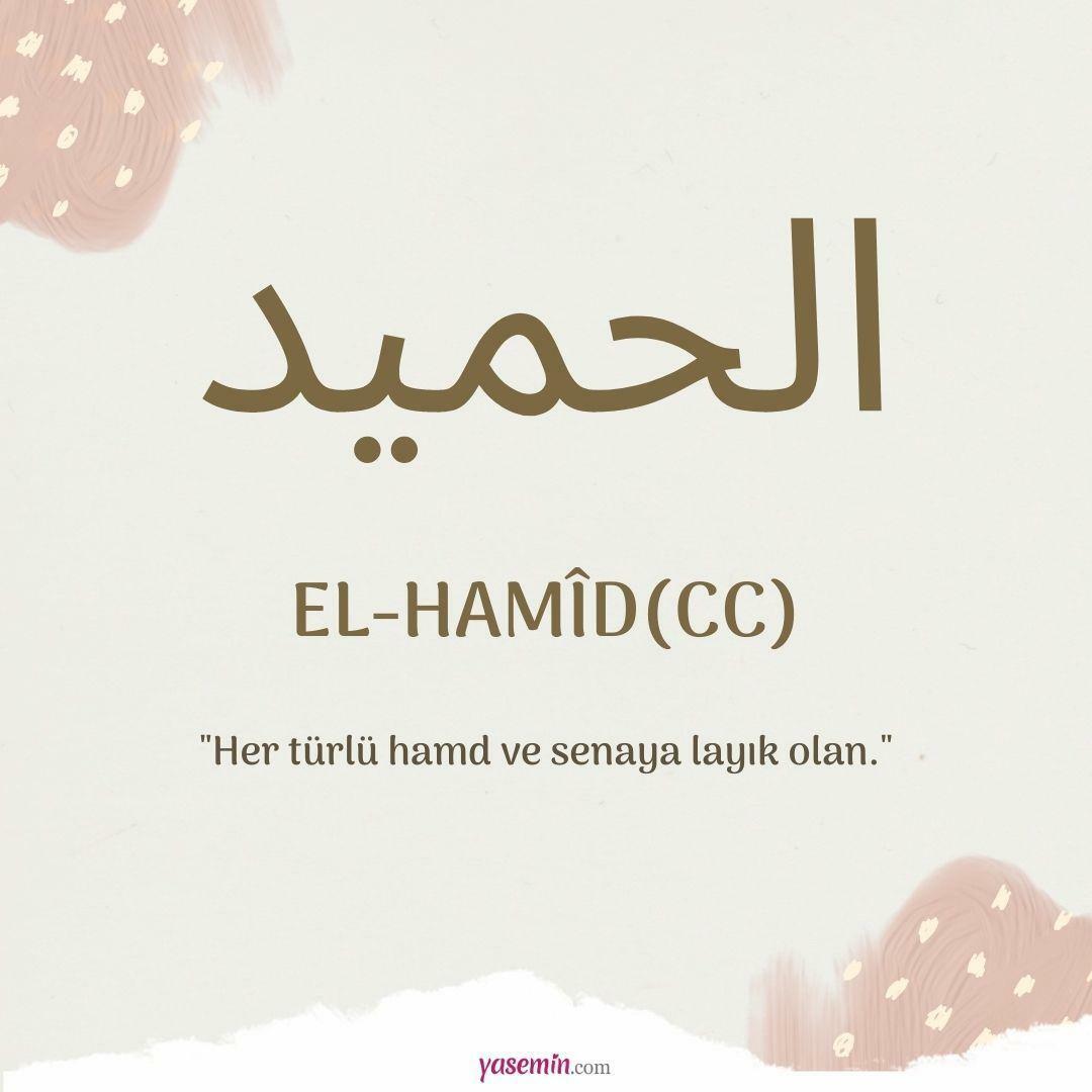 Apa yang dimaksud dengan al-Hamid (cc)?