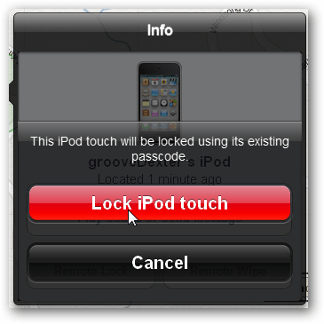 kunci ipod touch atau iphone untuk mencegah akses