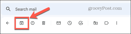 ikon arsip gmail