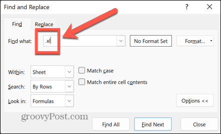 excel temukan xl