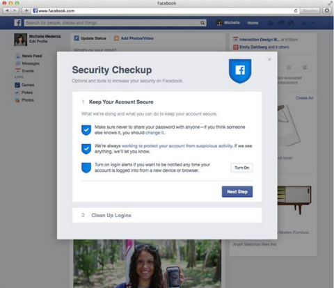 Facebook Menguji Fitur Pemeriksaan Keamanan Baru