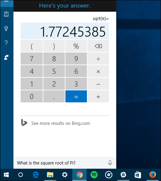 Matematika Cortana