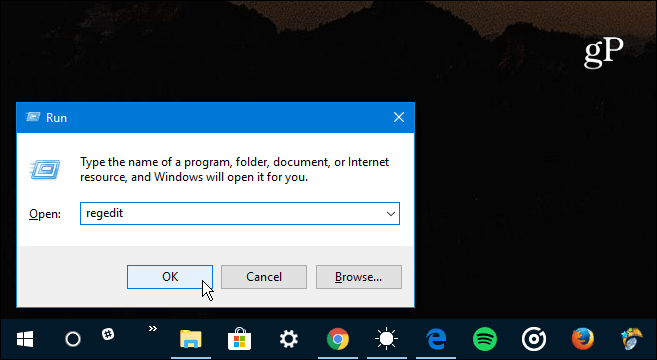 1 Jalankan Regedit Windows 10