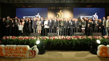 8. Penghargaan menemukan pemenang mereka di Festival Film Internasional Malatya