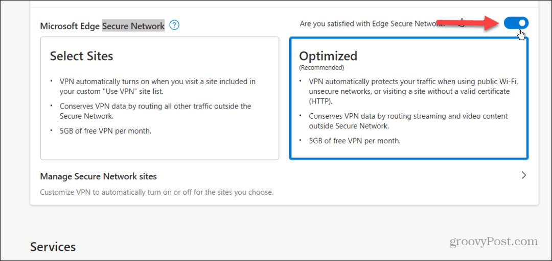 Cara Mengaktifkan dan Menggunakan Microsoft Edge VPN