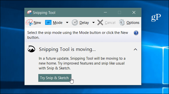 Windows 10 Snip dan Sketch Tool