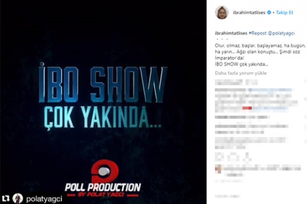 İbrahim Tatlıses kembali ke layar dengan "İbo Show"!