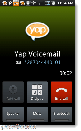 redirect pesan suara melalui Yap