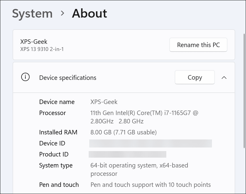 Temukan Generasi CPU Intel Anda di Windows 11