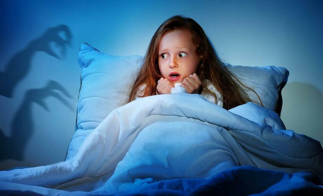 Bagaimana seharusnya pendekatan terhadap anak-anak yang mengalami ketakutan malam hari? Apa penyebab ketakutan malam?