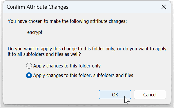 Enkripsi File dan Folder di Windows 11