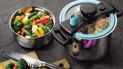 Makanan apa yang dimasak dalam pressure cooker dan untuk berapa lama? Waktu memasak di pressure cooker