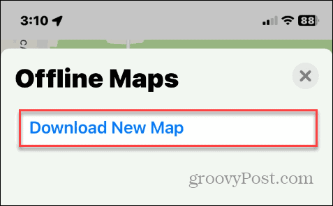 Unduh Peta baru untuk Penggunaan Offline