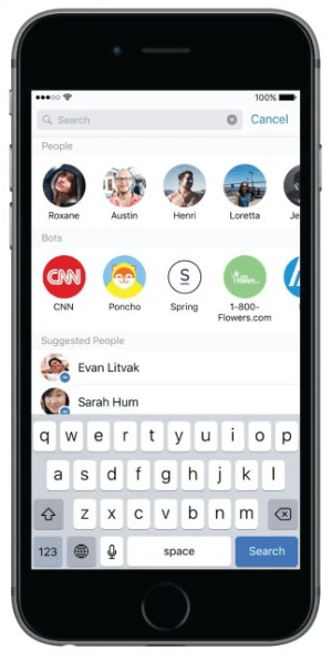 platform facebook messenger beta