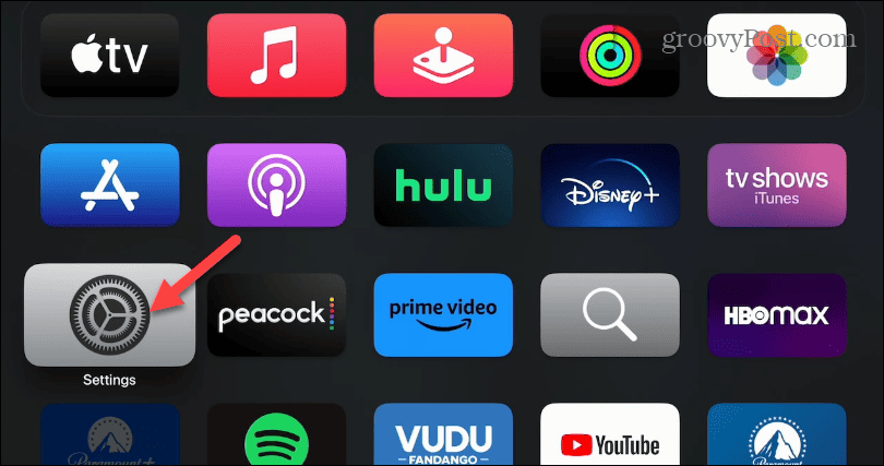 Nonaktifkan Putar Video dan Suara Otomatis di Apple TV