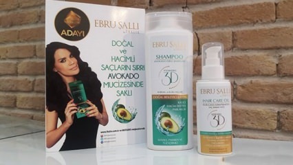 Ulasan Ebru Şallı 3D Avocado extract shampoo