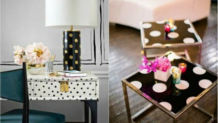 Polka dot dan speckle fashion di dekorasi rumah