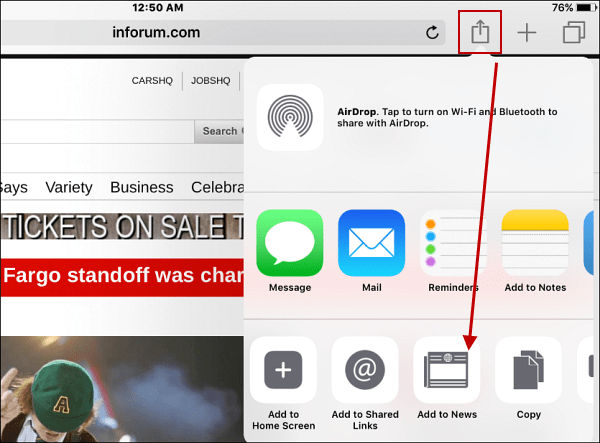 Aplikasi iOS Apple News: Tambahkan Umpan RSS untuk Situs yang Benar-Benar Anda Inginkan