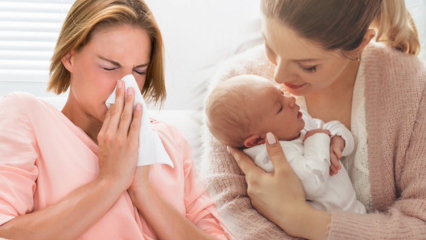 Bagaimana flu menular pada ibu menyusui? Solusi herbal paling efektif untuk flu bagi ibu menyusui