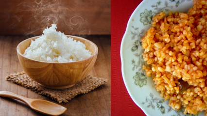 Bulgur atau nasi menambah berat badan? Apa manfaat bulgur dan beras? Makan nasi ...