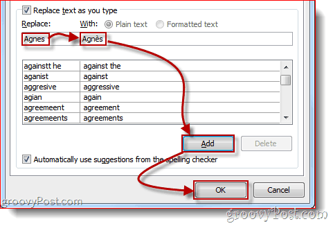 Opsi Koreksi Otomatis Word 2010