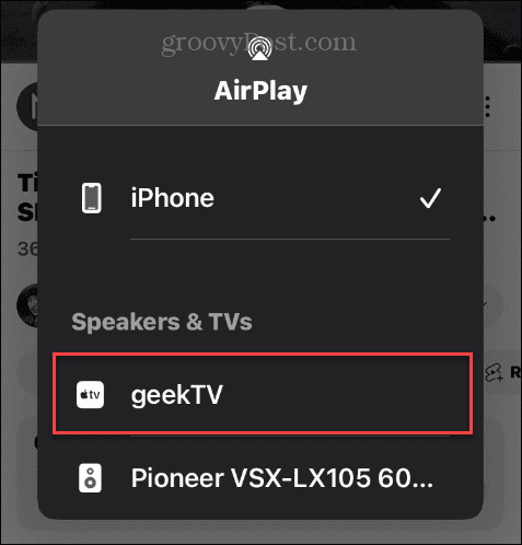 Ubah Nama Apple TV Anda