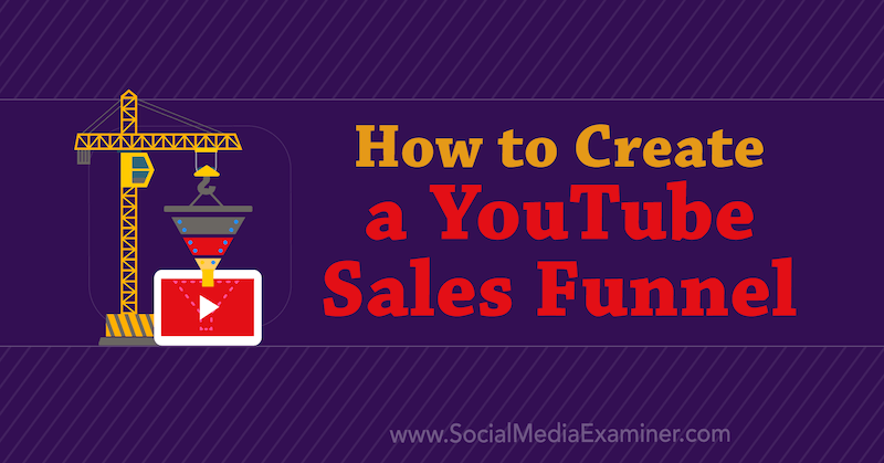 Cara Membuat Saluran Penjualan YouTube oleh Amir Shahzeidi di Penguji Media Sosial.