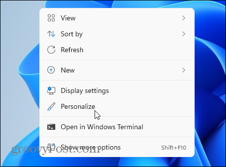 Personalisasi Windows 11