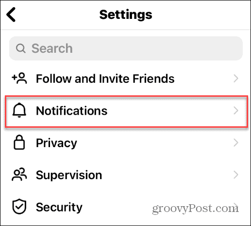 notifikasi instagram