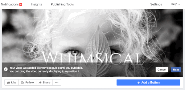 Cara Menggunakan Video Sampul Facebook: Inspirasi untuk Pemasar: Pemeriksa Media Sosial