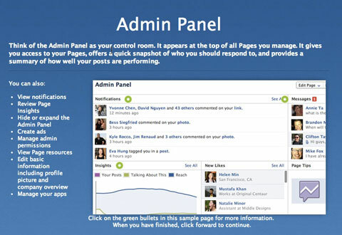 panel admin studio facebook
