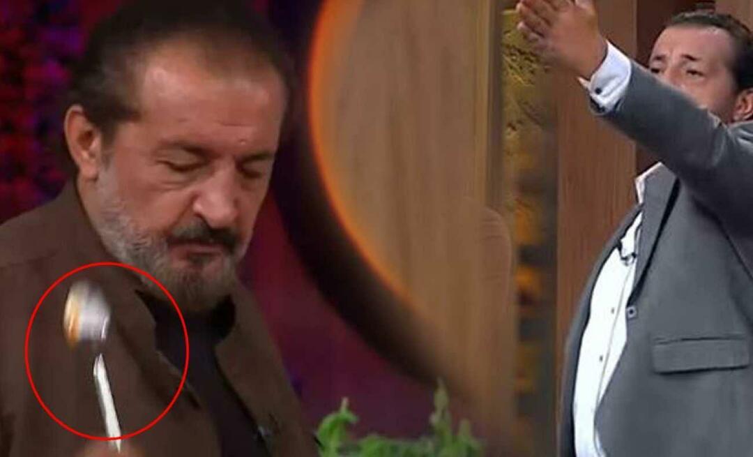 MasterChef terguncang! Ketua Mehmet melemparkan sendok itu dengan marah