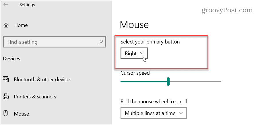 Jadikan Mouse Tangan Kiri di Windows