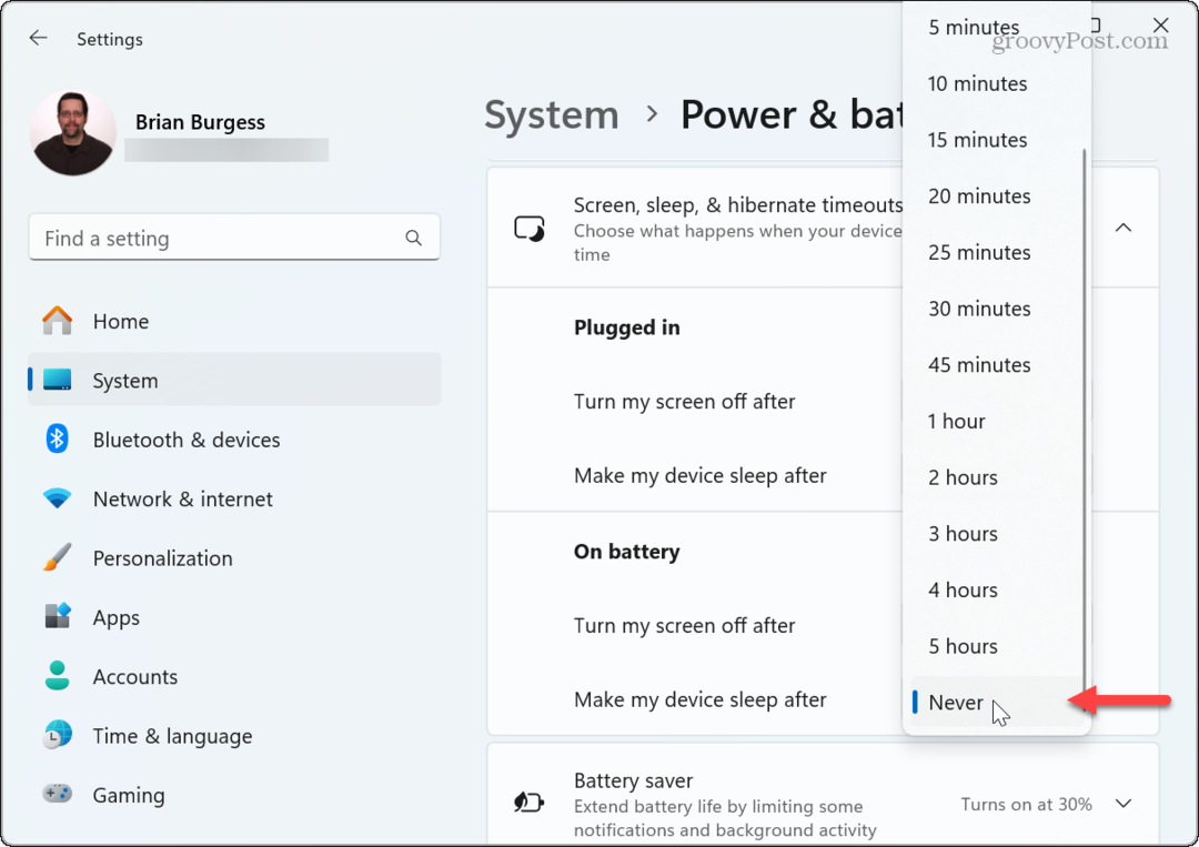 Hentikan PC Windows 11 Anda dari Mode Tidur