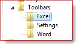 hapus mini toolbar di excel 2010