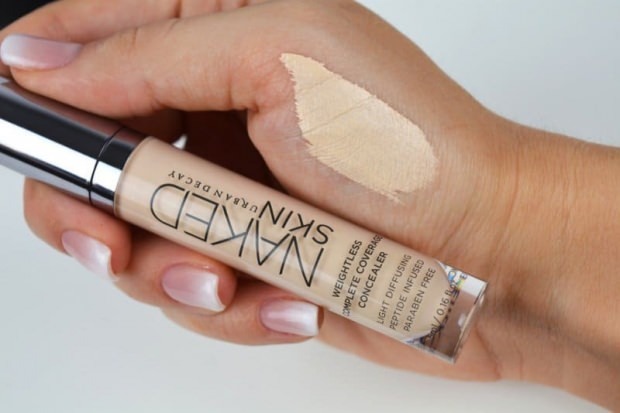 Ulasan Urban Decay Naked Skin Weightless Complete Coverage Concealer review